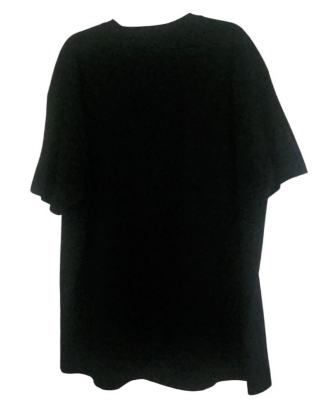 Black Graphic Tee with Pink 'Back & Body Hurts' Print Sz 2x - Picture 2 of 2